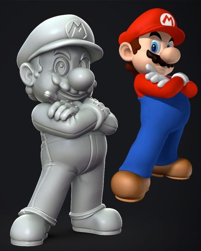 Mario & Luigi 3d printing stl files - Image 1