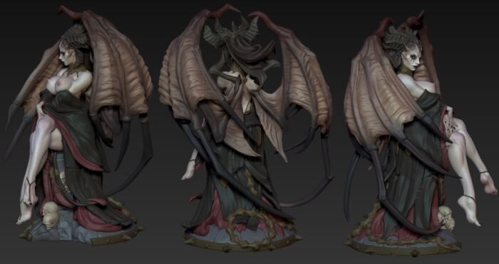 Lilith 3d printing stl files - Image 2
