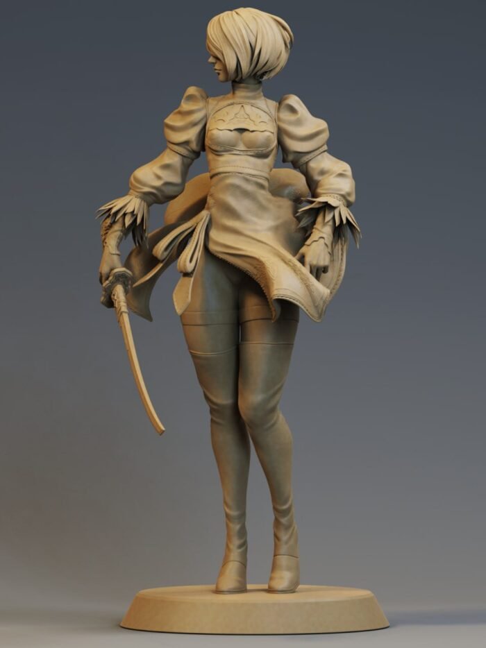 Nier 2b NSFW 3d printing stl files - Image 1