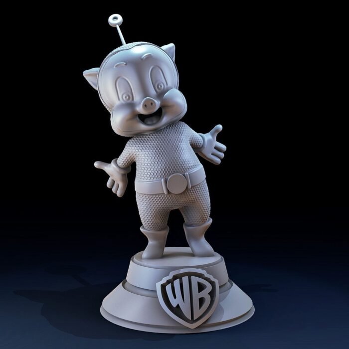 Porky Pig 3d printing stl files - Image 1