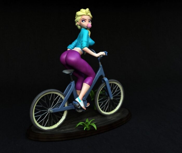 Elsa bike 3d printing stl files - Image 1