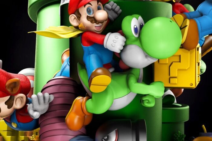 The super mario bros statue 3d printing stl files - Image 3