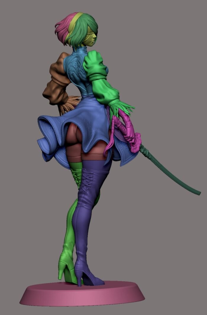 Nier 2B STL files for 3d printing model - Image 3