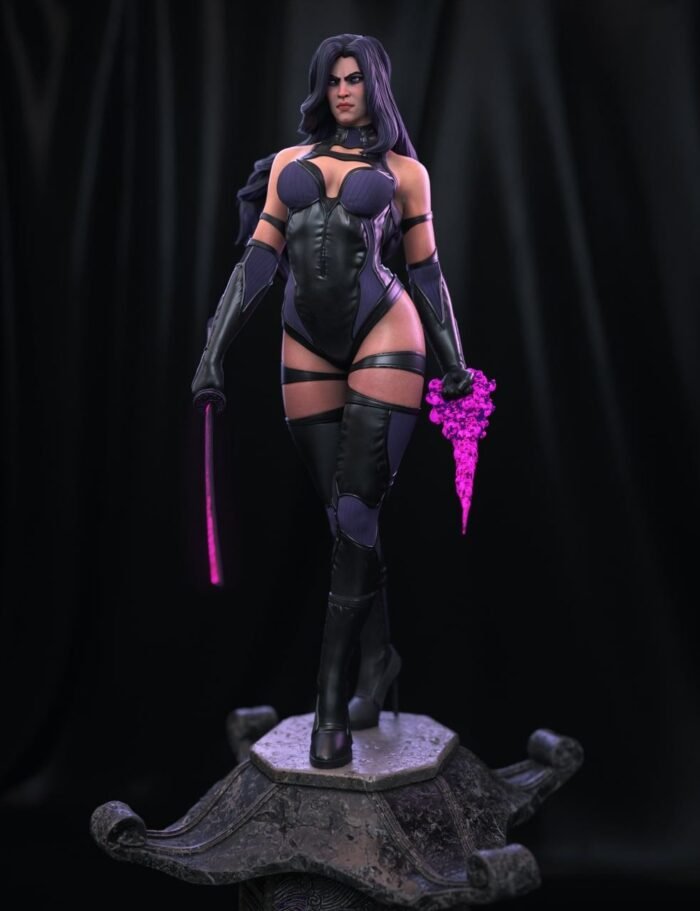 Psylocke 3d printing stl files - Image 1
