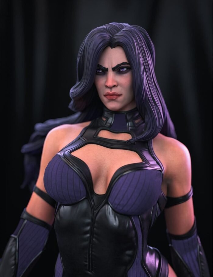 Psylocke 3d printing stl files - Image 2