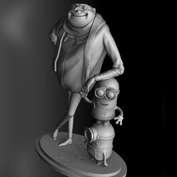 Gru Despicable me 3D Printing stl files - Image 2