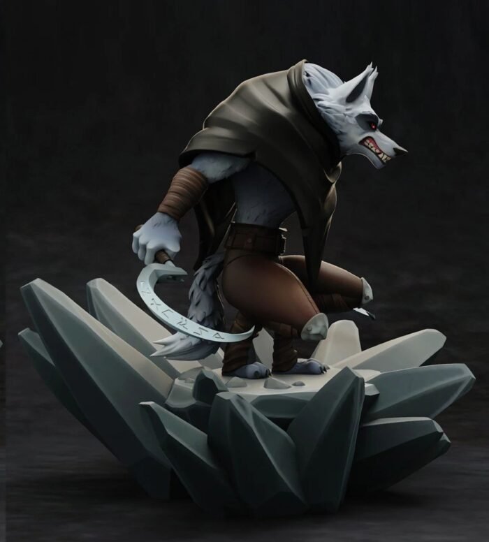 Death wolf 3d printing stl files - Image 2