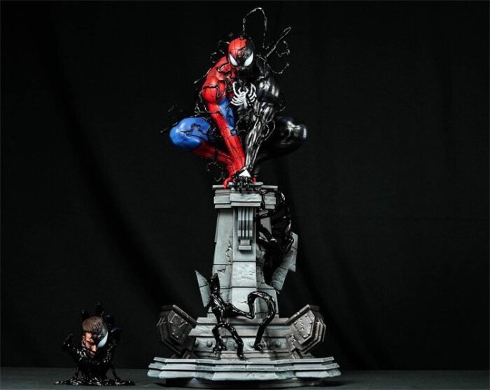 Symbiote spiderman 3d printing stl files - Image 1