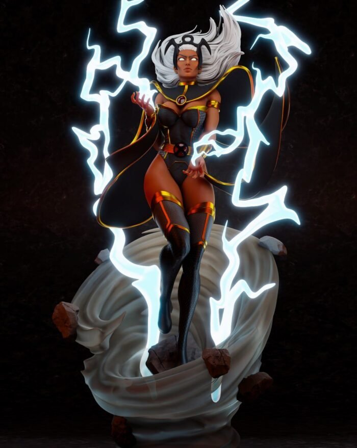 Storm X-Men 3d printing stl files - Image 2