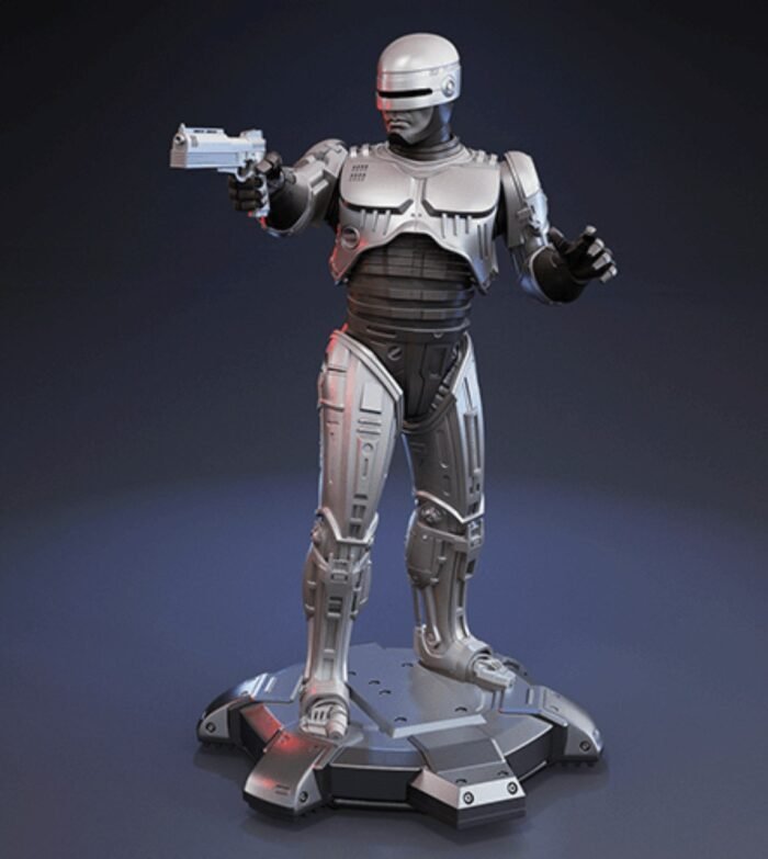 Robocop 1987 statue 3d printing stl files - Image 1