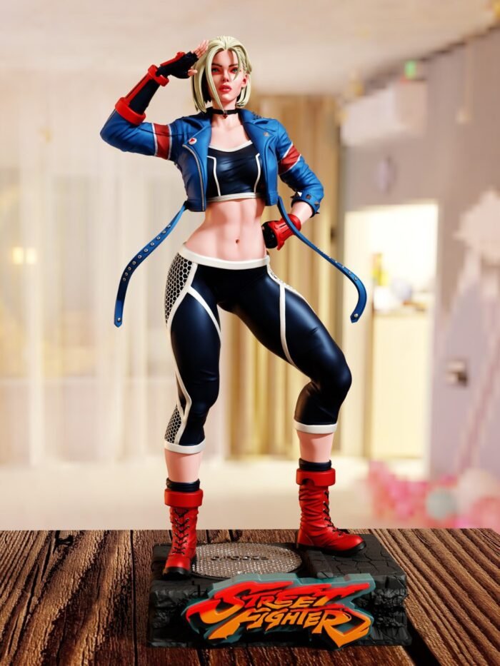 Cammy street fighter 3d printing stl files - Image 1