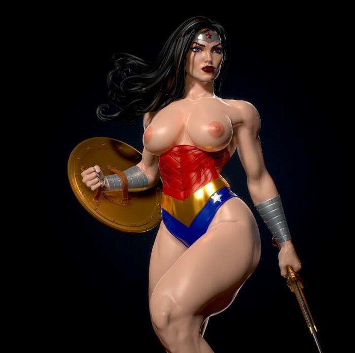 Wonderwoman 3d printing stl files - Image 2