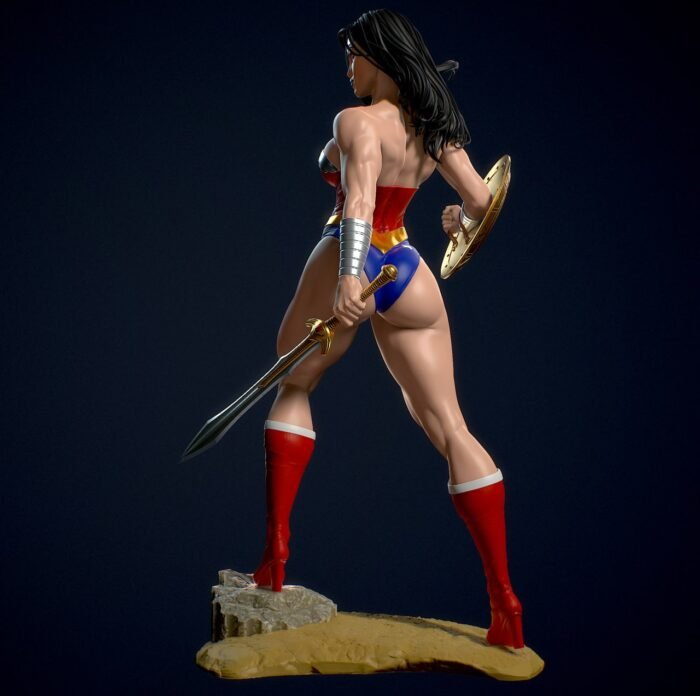 Wonderwoman 3d printing stl files - Image 3