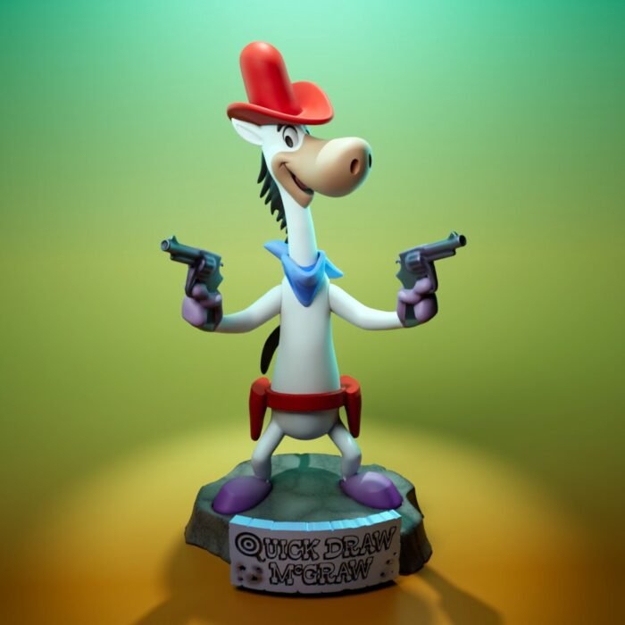 Quick draw Mcgraw 3d printing stl files - Image 1