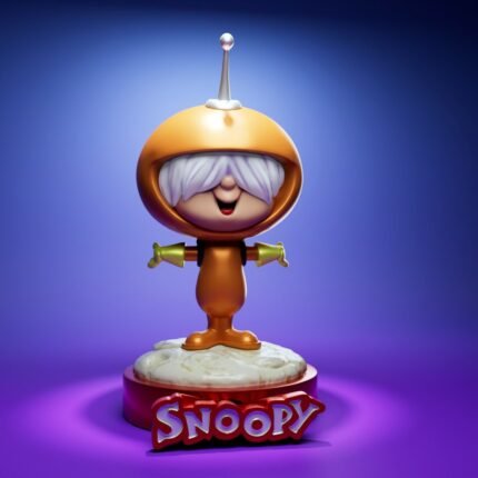 Snoopy stl files for 3d printing model