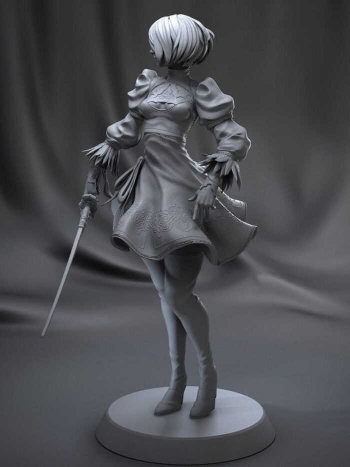 Nier 2B 3D Printing stl files - Image 1