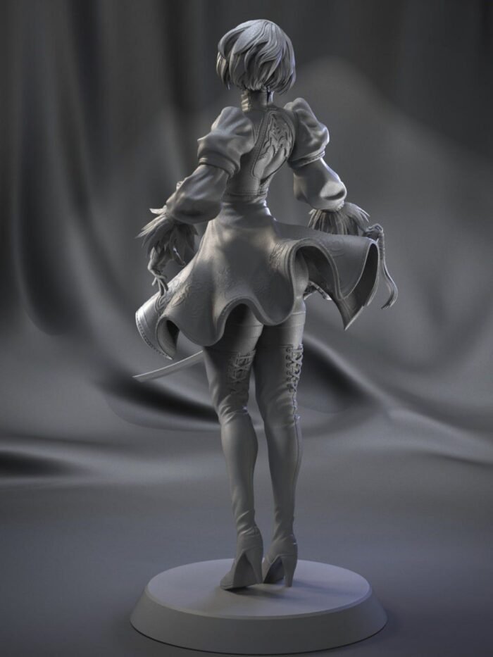 Nier 2B 3D Printing stl files - Image 3
