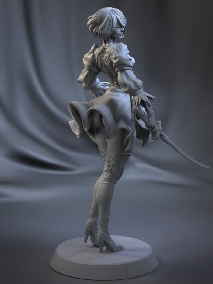 Nier 2B 3D Printing stl files - Image 2