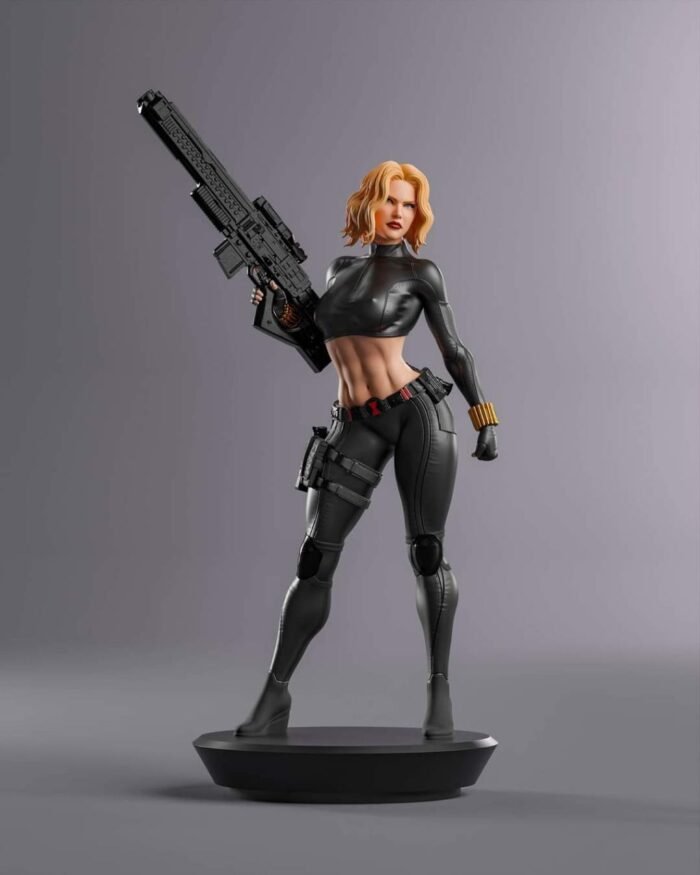 Yelena Belova black widow 3d printing stl files - Image 3