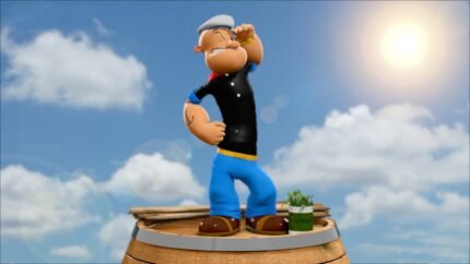 Popeye 3D model STL