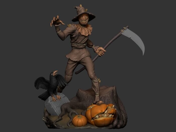 Scarecrow DC 3D print model - Image 1