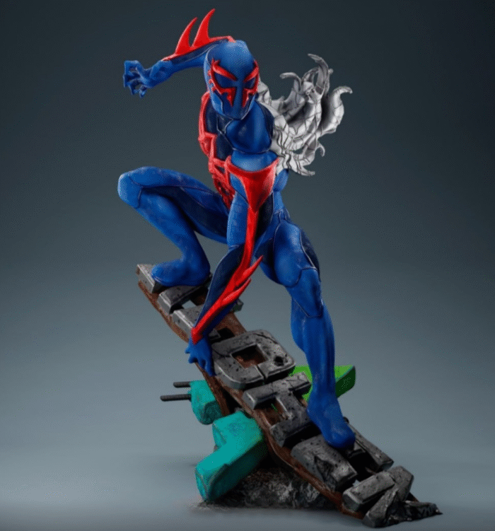 Spiderman 2099 3d printing stl files - Image 1
