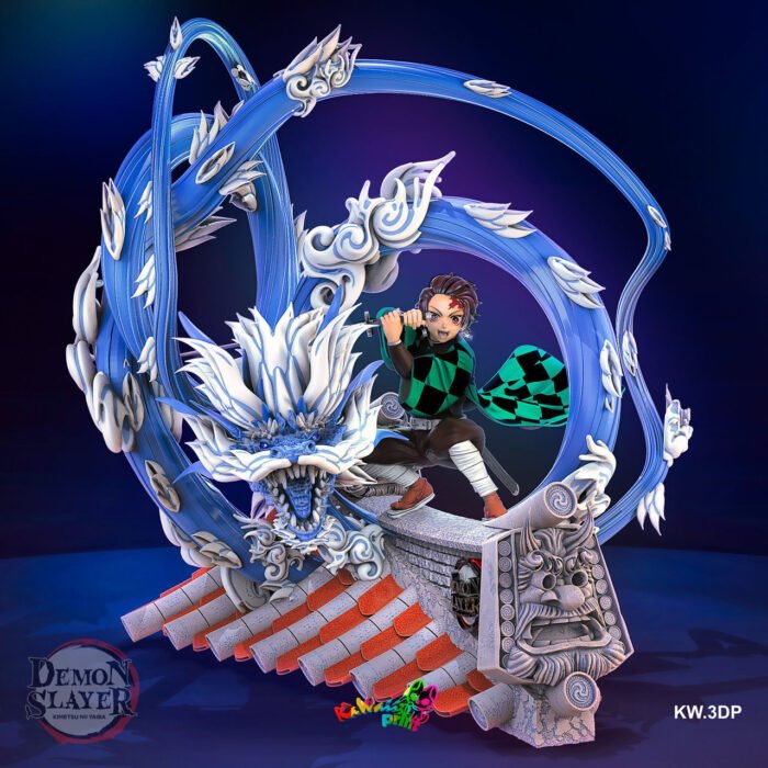 Tanjiro Demon Slayer 3D print model - Image 1