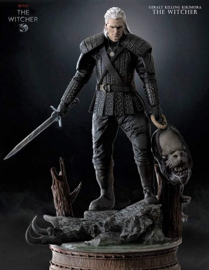 The Witcher - Geralt of Rivia- STL - 3d Print Files - Image 1