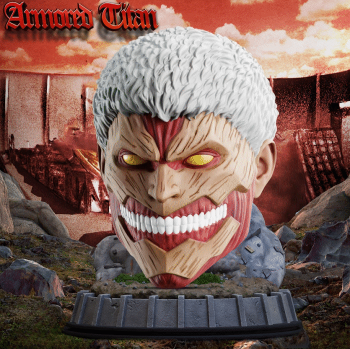 Attack of titan mask 3d printing stl files - Image 1