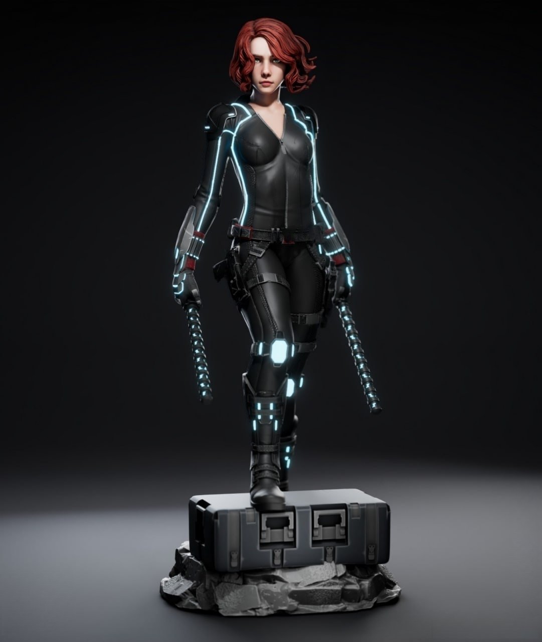 wfqfew.jpeg Black widow 3d printing stl files - Image 1