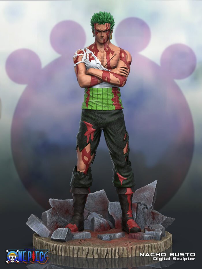 Zoro sacrifice Stl file - Image 1